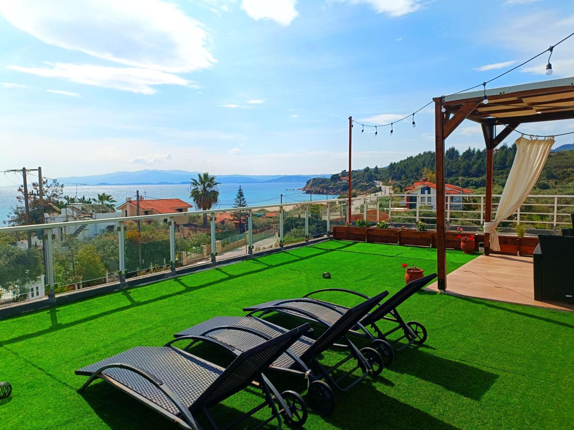 Salonikiou Beach Apartments & Villas Agios Nikolaos  Exterior photo
